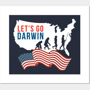 Let's Go Darwin Natural Selection Posters and Art